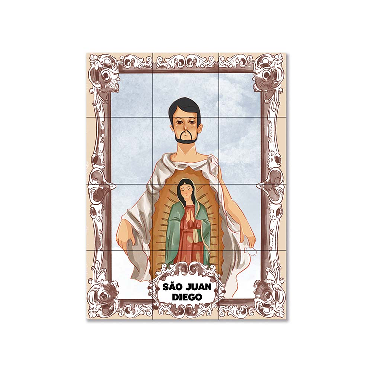 Azulejos de San Juan Diego 45 cm x 60 cm 1