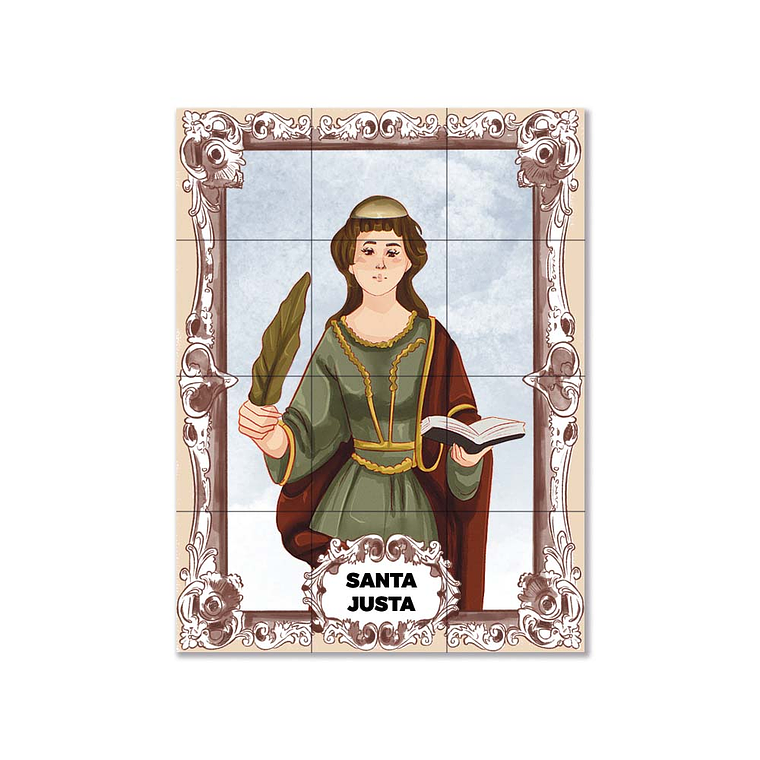 Saint Justa Tile Panel 45 cm x 60 cm 1
