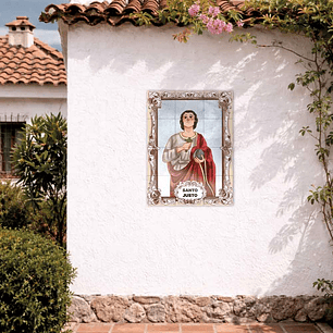 Saint Justus Tile Panel 45 cm x 60 cm