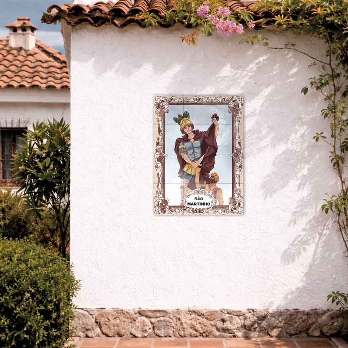 Painel de azulejos de São Martinho 45 cm x 60 cm 2