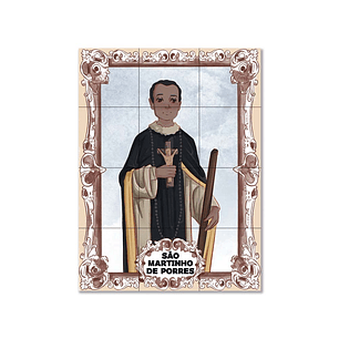 Azulejos de San Martín de Porres 45 cm x 60 cm