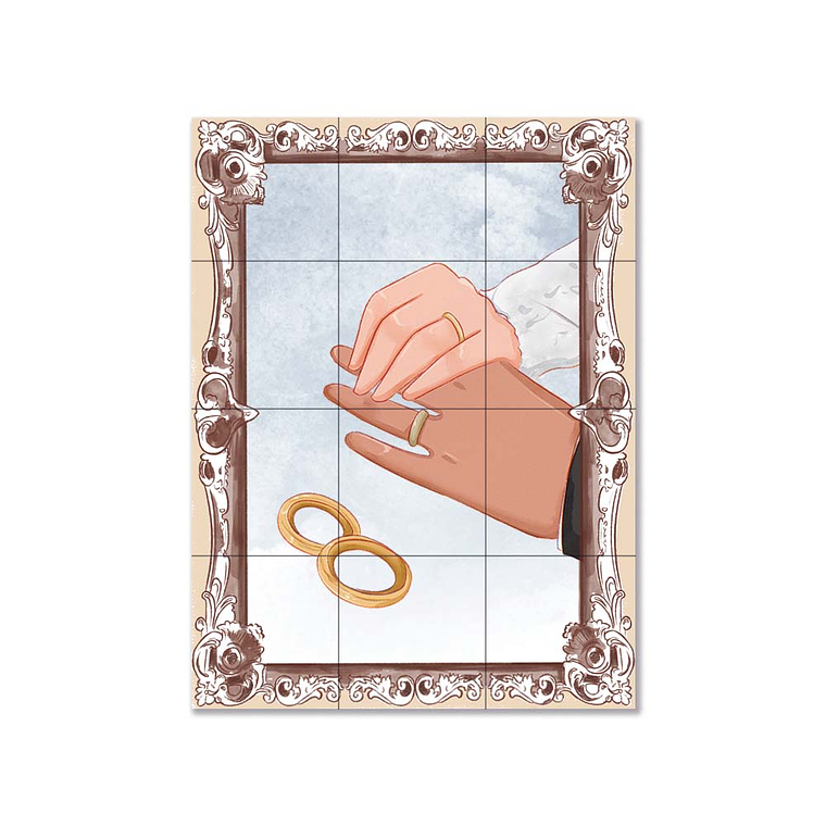 Azulejos del Matrimonio 45 cm x 60 cm 1
