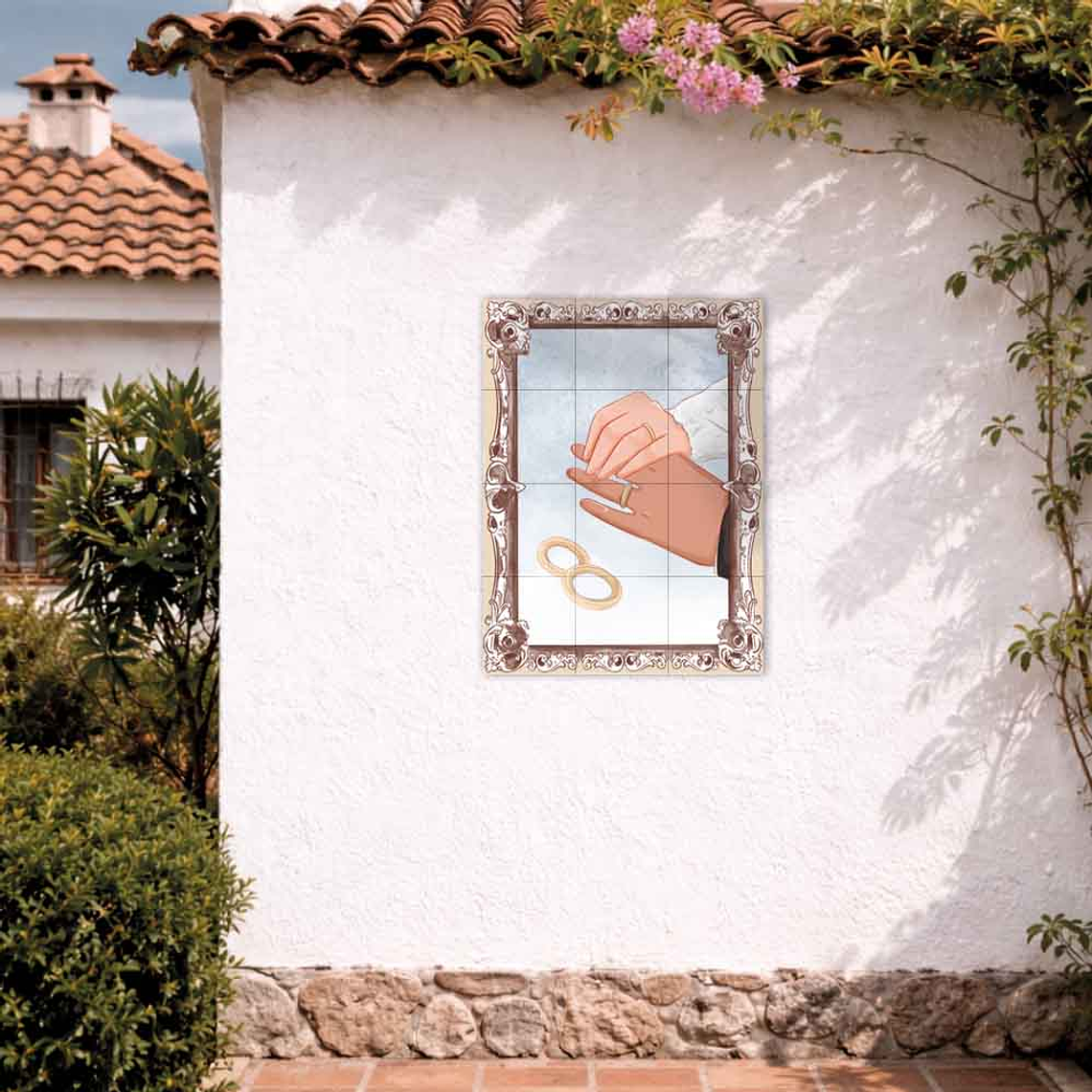 Azulejos del Matrimonio 45 cm x 60 cm 2