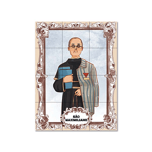 Azulejos de San Maximiliano Kolbe 45 cm x 60 cm