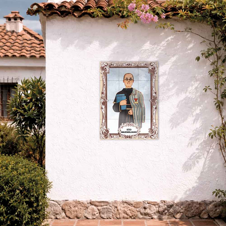 Azulejos di San Massimiliano Kolbe 45 cm x 60 cm 2