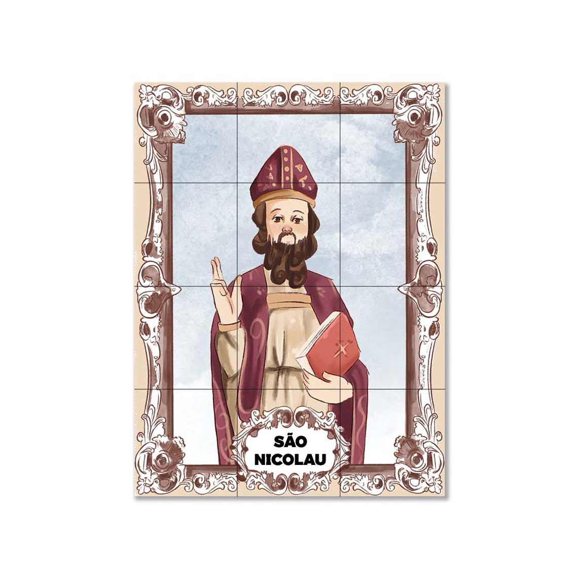 Azulejos de Saint Nicolas 45 cm x 60 cm 1