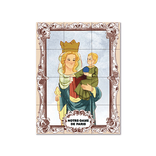 Azulejos di Nostra Signora di Parigi 45 cm x 60 cm