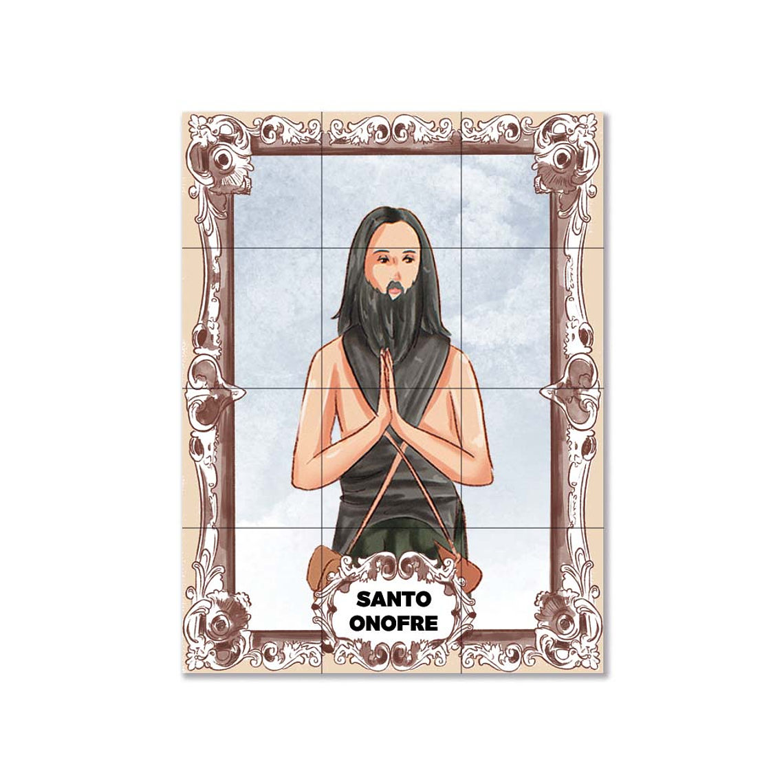 Azulejos de Saint Onuphre 45 cm x 60 cm 1