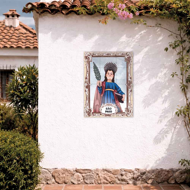 Painel de azulejos de São Paio de Carvalhal 45 cm x 60 cm 2