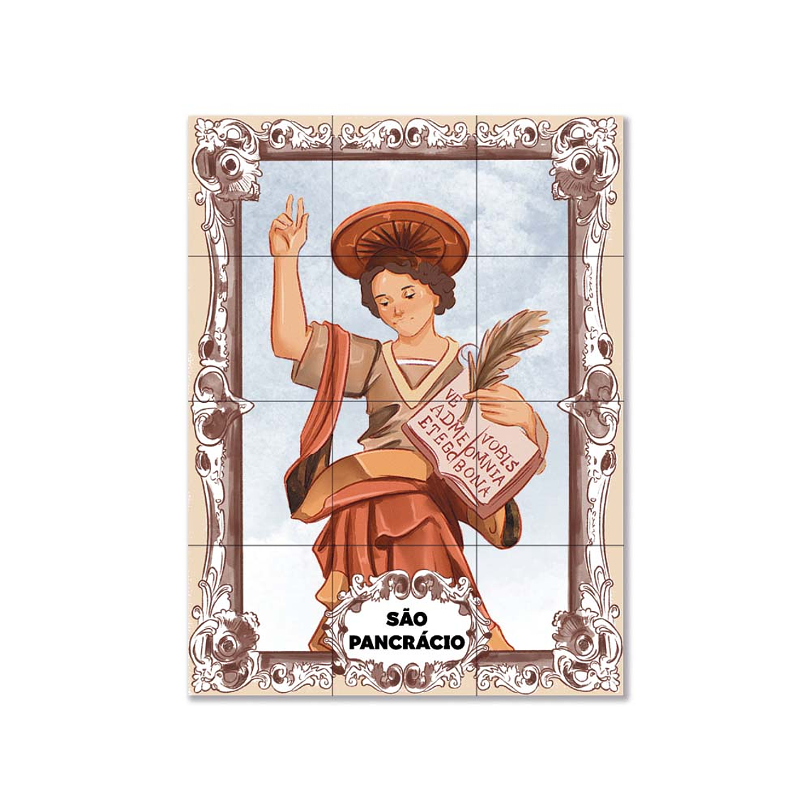 Azulejos di San Pancrazio 45 cm x 60 cm 1