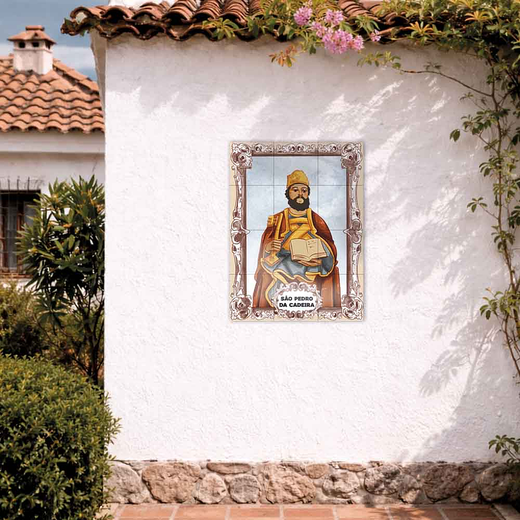 Painel de azulejos de São Pedro da Cadeira 45 cm x 60 cm 2