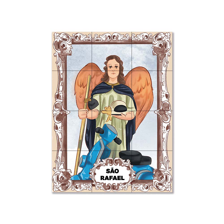 Azulejos de Saint Raphaël 45 cm x 60 cm 1