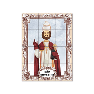Azulejos de Saint Sylvestre 45 cm x 60 cm