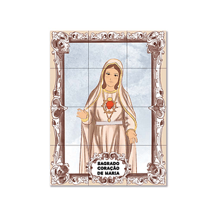 Azulejos del Sagrado Corazón de Jesús 45 cm x 60 cm
