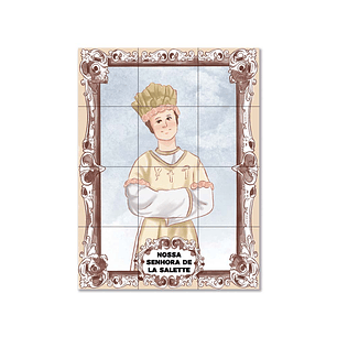 Azulejos de Nuestra Señora de la Salette 45 cm x 60 cm