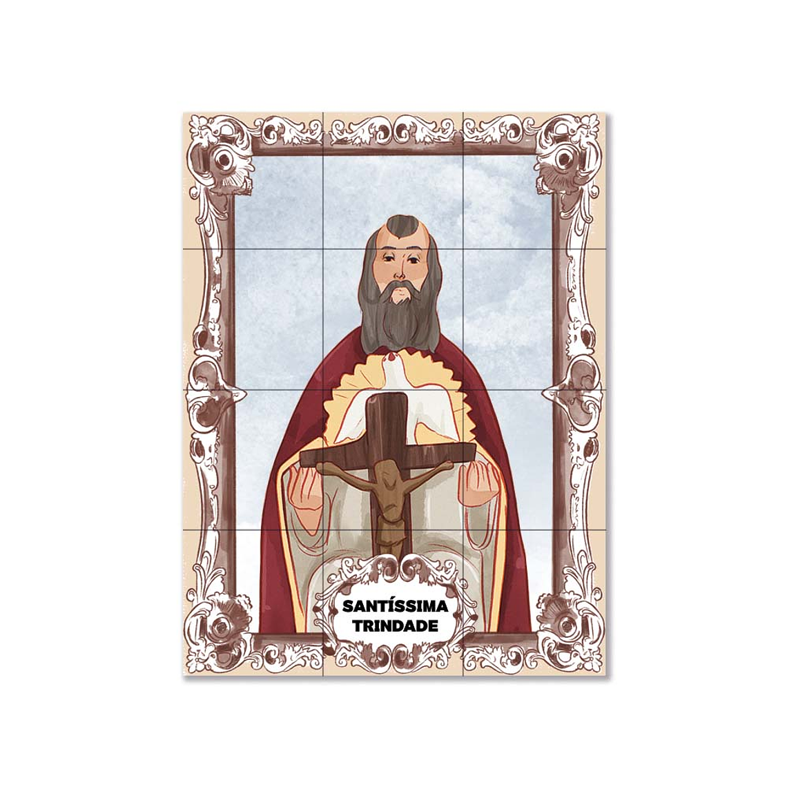 Azulejos de la Santísima Trinidad 45 cm x 60 cm 1