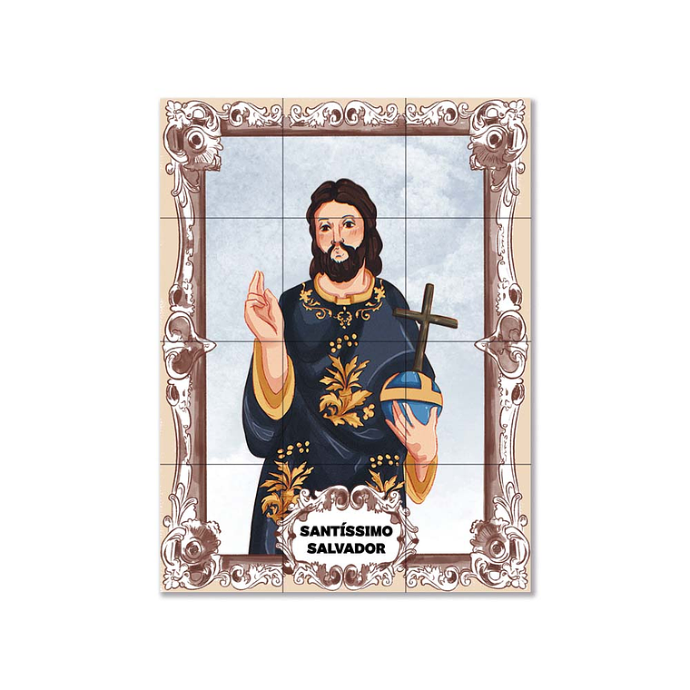 Azulejos de Saint Sauveur 45 cm x 60 cm 1