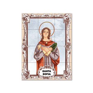 Saint Sophia Tile Panel 45 cm x 60 cm