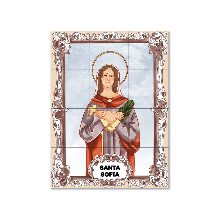 Saint Sophia Tile Panel 45 cm x 60 cm 1