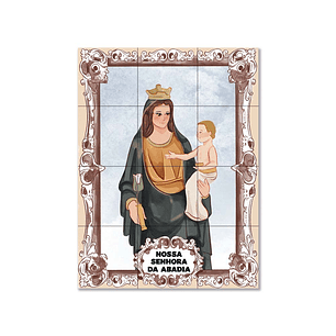 Our Lady of the Abbey Tile Panel 45 cm x 60 cm