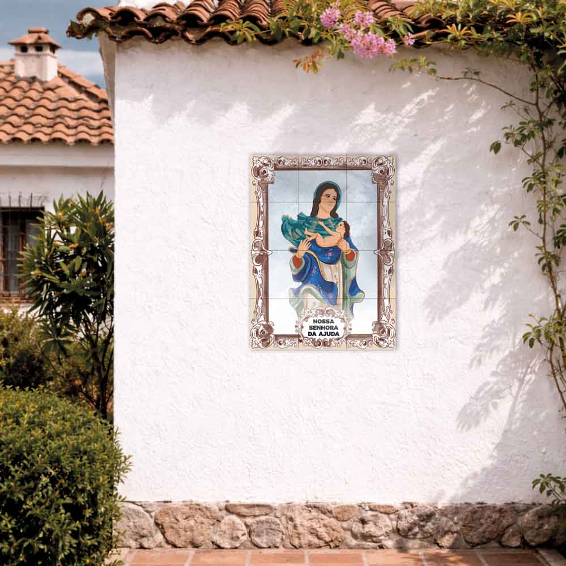 Azulejos di Nostra Signora dell'Aiuto 45 cm x 60 cm 2
