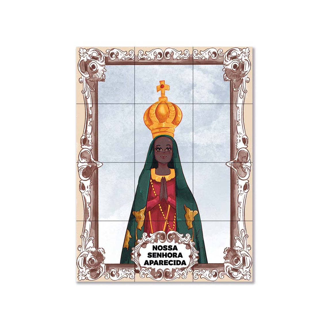 Azulejos di Nostra Signora Aparecida 45 cm x 60 cm 1