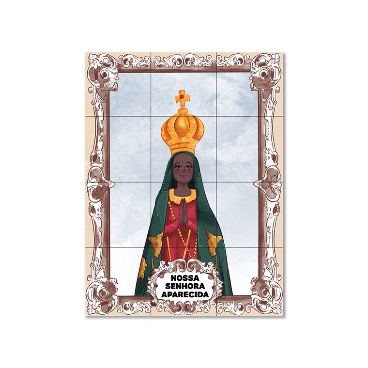 Azulejos di Nostra Signora Aparecida 45 cm x 60 cm 1