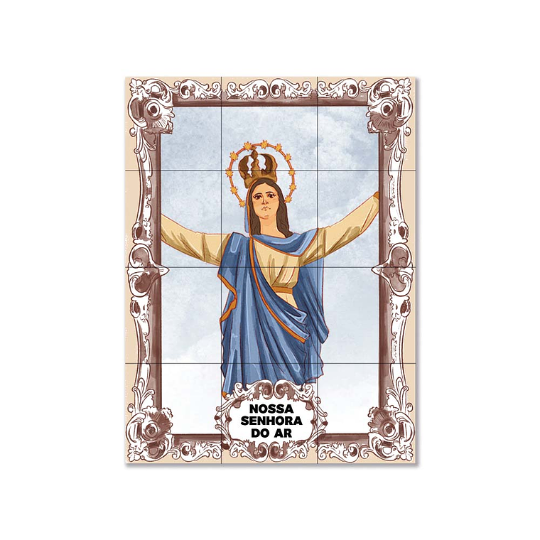Azulejos de Nuestra Señora del Aire 45 cm x 60 cm 1
