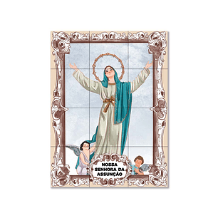 Our Lady of the Assumption Tile Panel 45 cm x 60 cm