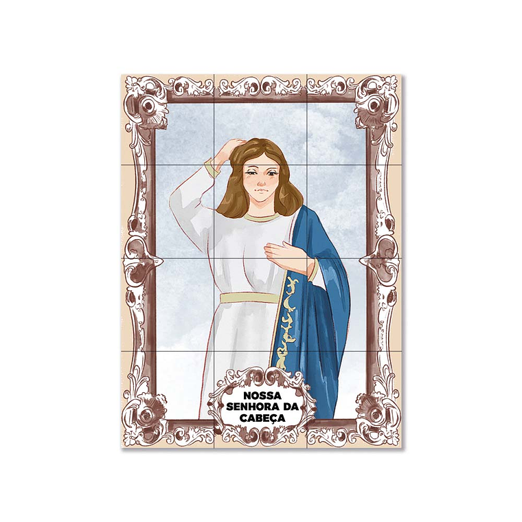 Azulejos di Nostra Signora della Testa 45 cm x 60 cm 1