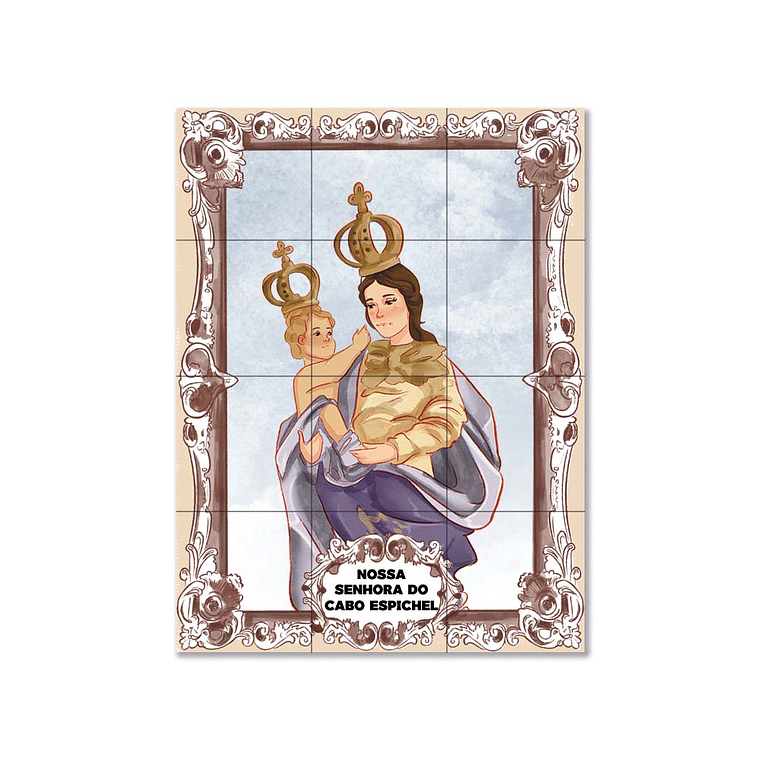 Azulejos di Nostra Signora di Cabo Espichel 45 cm x 60 cm 1