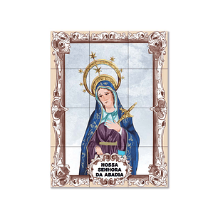 Painel de azulejos de Nossa Senhora das Dores 45 cm x 60 cm