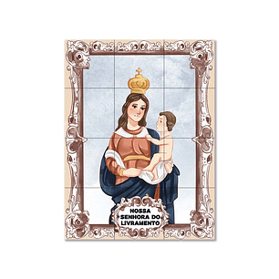 Azulejos di Nostra Signora della Liberazione 45 cm x 60 cm