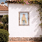 Painel de azulejos de Nossa Senhora de Lourdes 45 cm x 60 cm - Thumbnail 2
