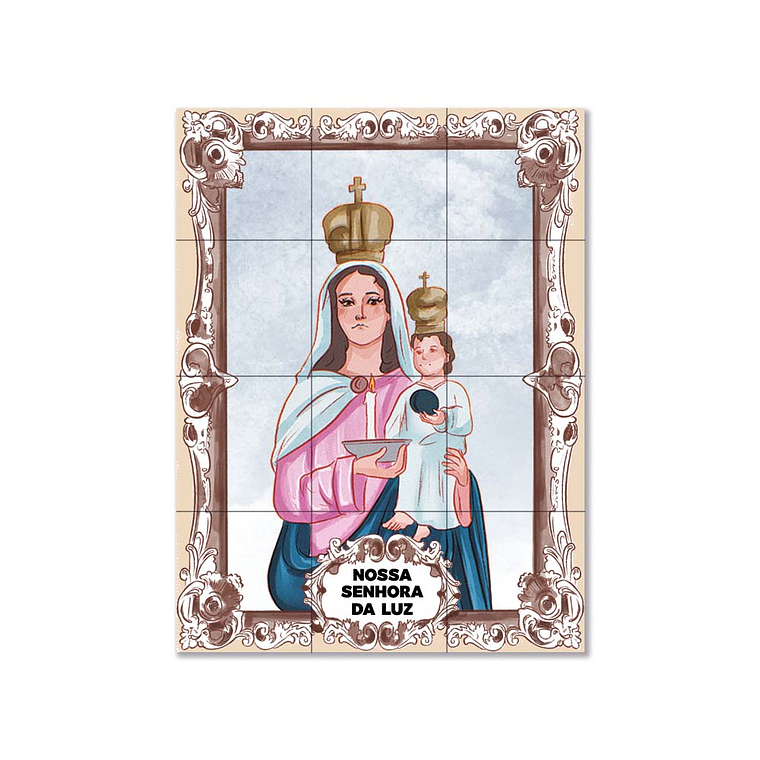 Azulejos de Notre-Dame de la Lumière 45 cm x 60 cm 1