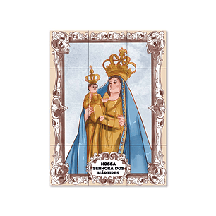 Azulejos di Nostra Signora dei Martiri 45 cm x 60 cm