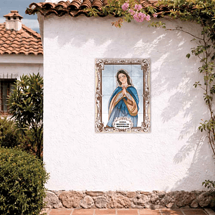 Painel de azulejos de Nossa Senhora da Natividade 45 cm x 60 cm