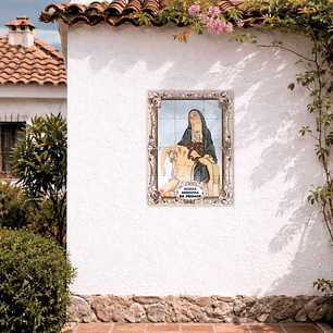 Painel de azulejos de Nossa Senhora da Piedade 45 cm x 60 cm