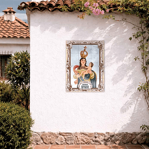 Painel de azulejos de Nossa Senhora da Silva 45 cm x 60 cm