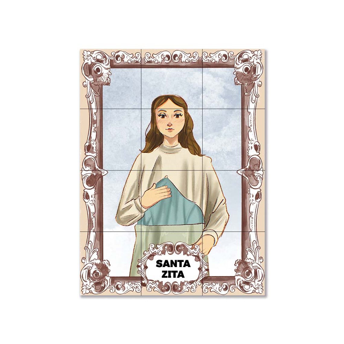 Azulejos di Santa Zita 45 cm x 60 cm 1