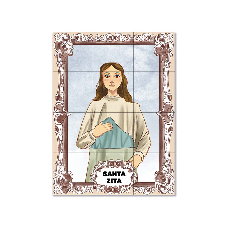 Azulejos di Santa Zita 45 cm x 60 cm 1