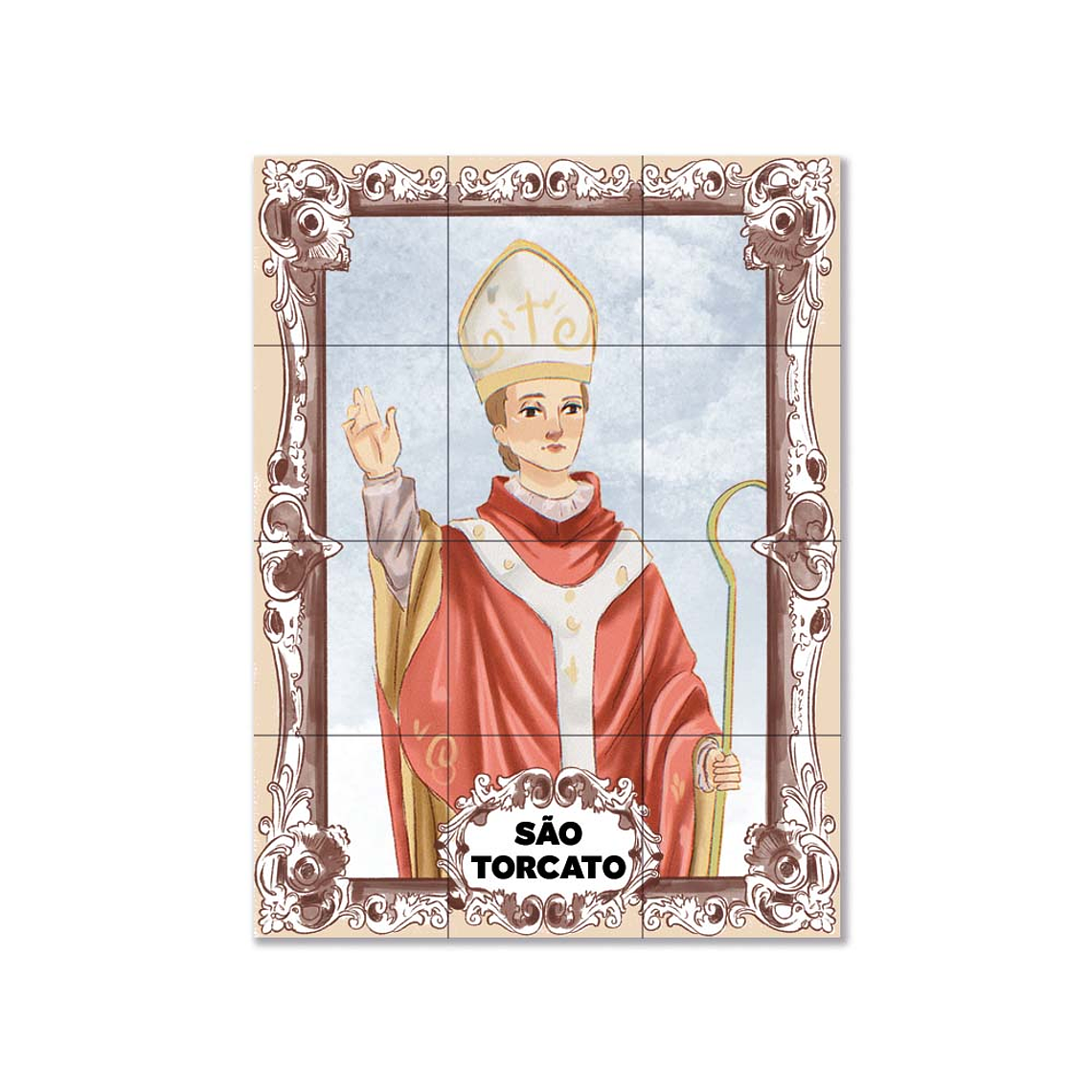 Saint Torquatus Tile Panel 45 cm x 60 cm 1