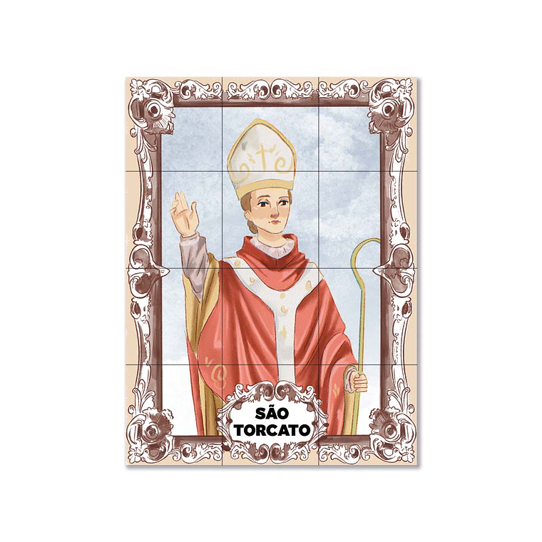 Saint Torquatus Tile Panel 45 cm x 60 cm 1