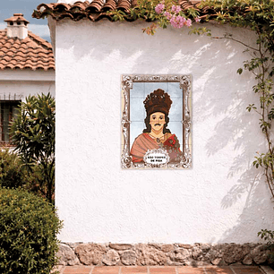 Saint Torpes of Pisa Tile Panel 45 cm x 60 cm