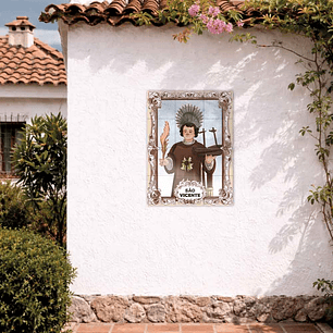 Painel de azulejos de São Vicente 45 cm x 60 cm