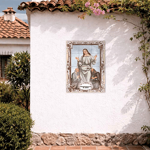 Azulejos de la Transfiguration du Jésus 45 cm x 60 cm