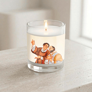 Saint Faustinus and Saint Jovita Candle