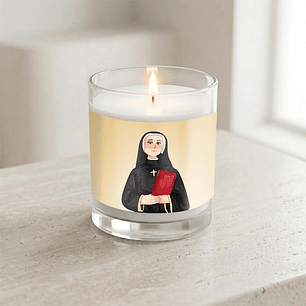 Saint Faustina Candle