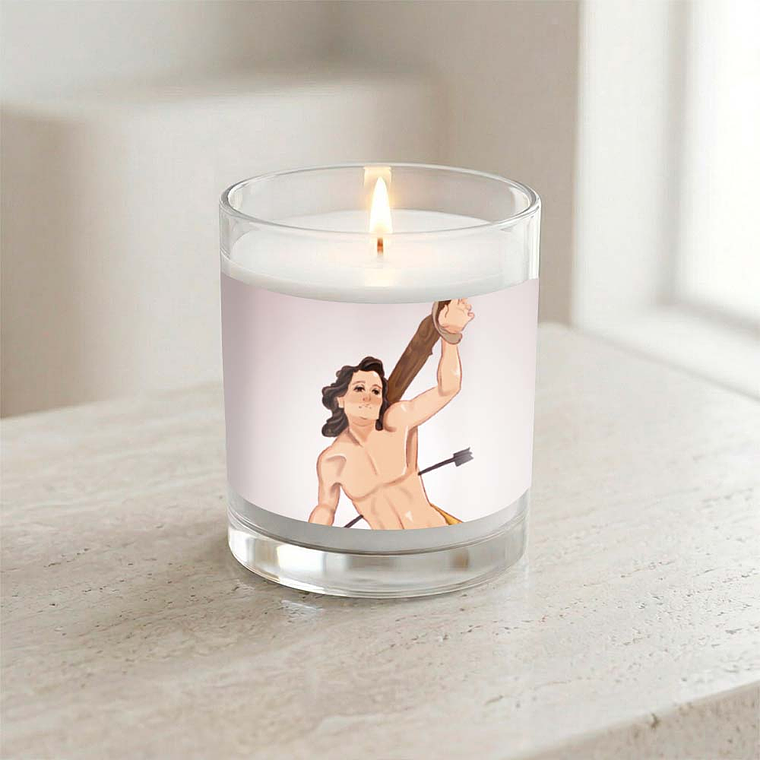 Saint Sebastian Candle 2