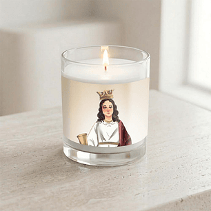 Saint Barbara Candle